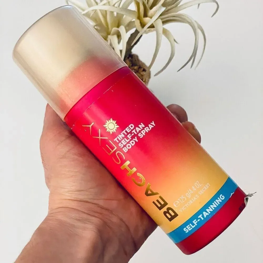 NWT Victoria’s Secret BEACH SEXY Self-Tanning Tinted Self Tan Body Spray 4.4Floz